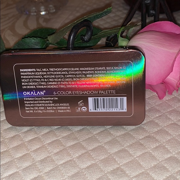 OKALAN 6-Color Eyeshadow Palette - Picture 3 of 3